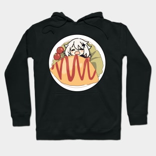 Paimon the emergency food Hoodie